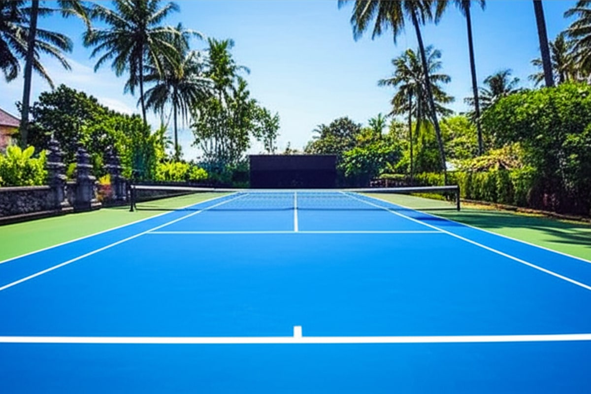 Tennis court rental in Bali